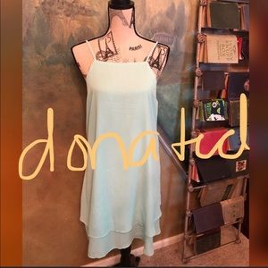 DONATED NWT XL Zanzea Chiffon Mini Dress